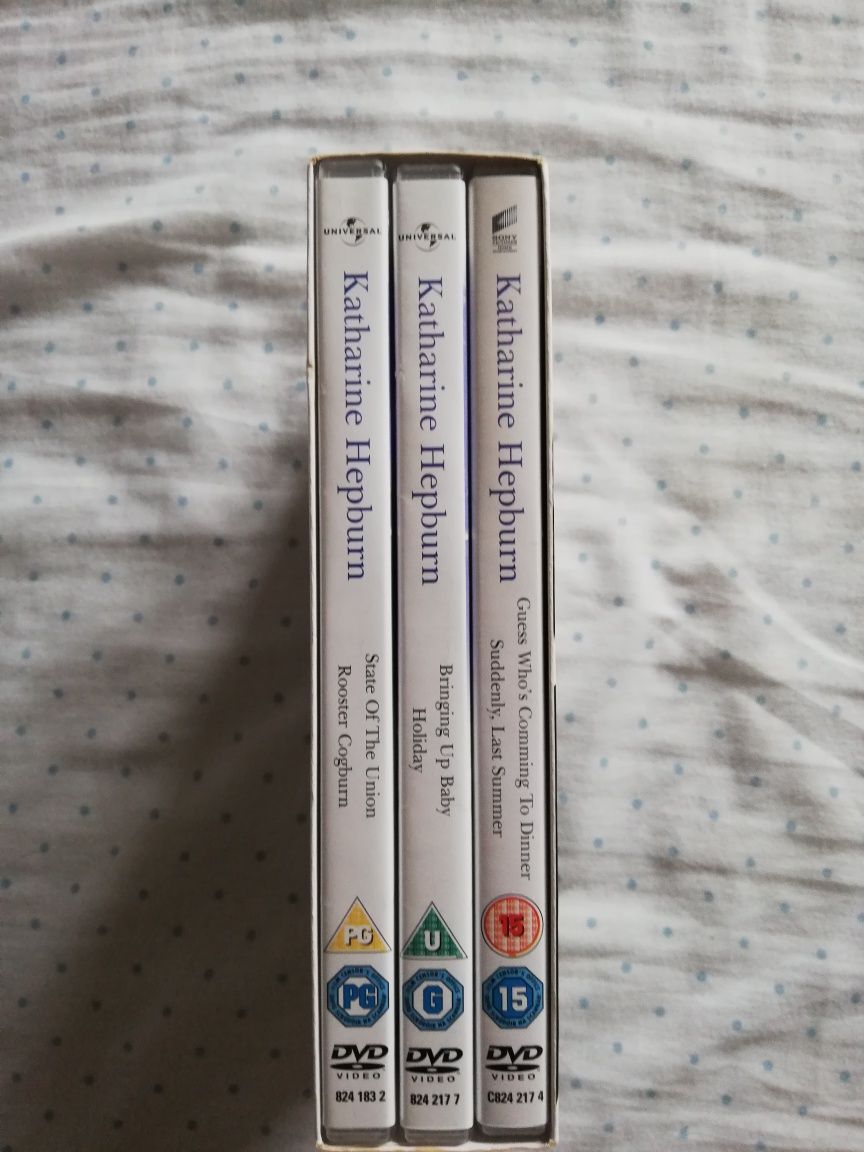 Pack de Katharine Hepburn em dvd - 6 filmes (portes grátis)
