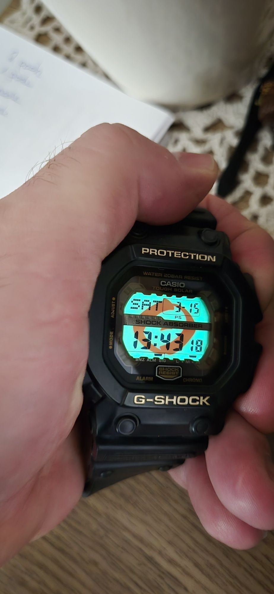 Casio g-shock GX-56slg jak nowy na gwarancji