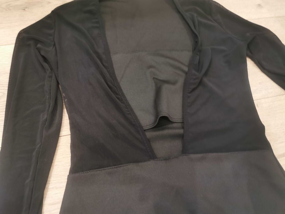 Sexy czarna sukienka idealna na imprezy rozmiar XS/S na andrzejki