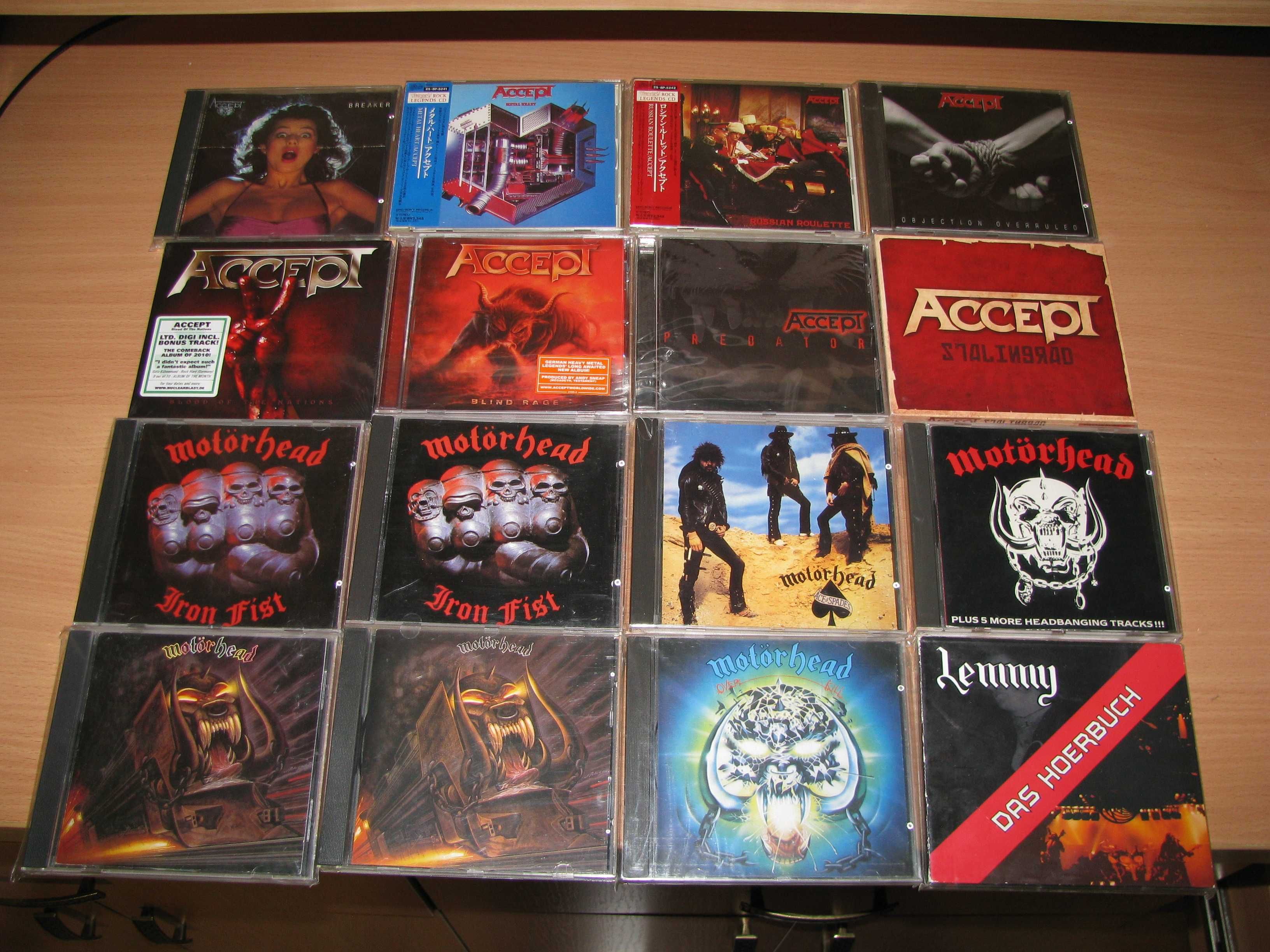Judas Priest, Black Sabbath, UDO, Accept, Motorhead, Ozzy, Pink Floyd