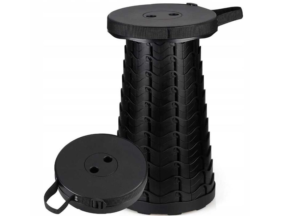 Stołek Składany Teleskopowy Foldable Stool Pudełko /Fajne OKAZJE