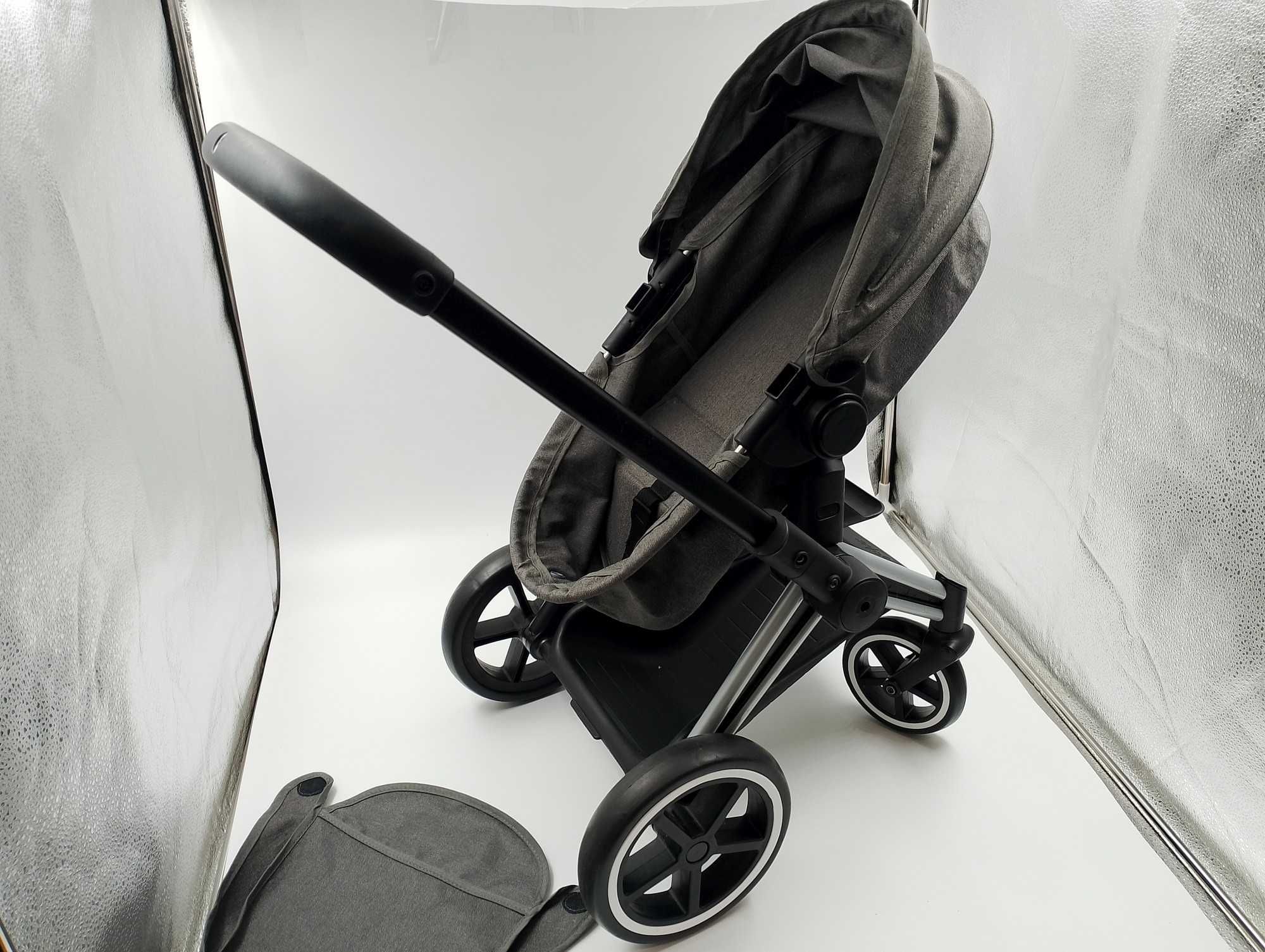 Wózek dla lalek Cybex Priam 3w1 lalki do 42cm / OUTLET Używany