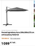 Parasol ogrodowy Aura 3x4m Nowy, rozpakowany, kosztuje 1100 zl