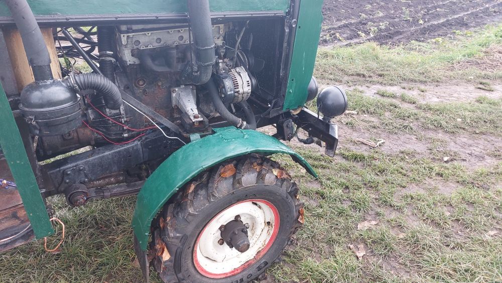 Трактор саморобний. Обмін  . Двигун мерседес 2.3