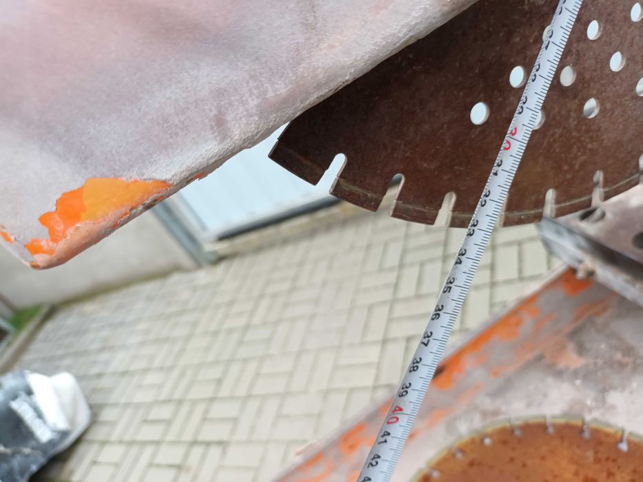 Piła do cięcia kostki brukowej fi 400 2,2kw 230v