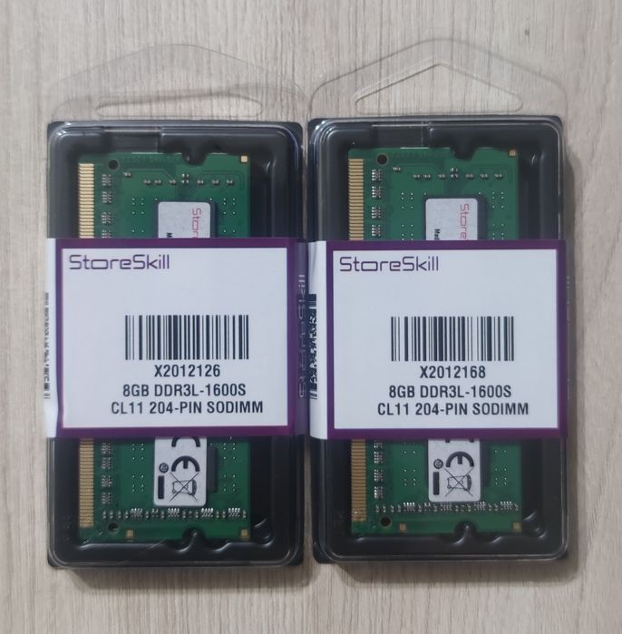 DDR3L 16Gb (2x8Gb) 1600MHz 1.35v ОЗУ для ноутбука