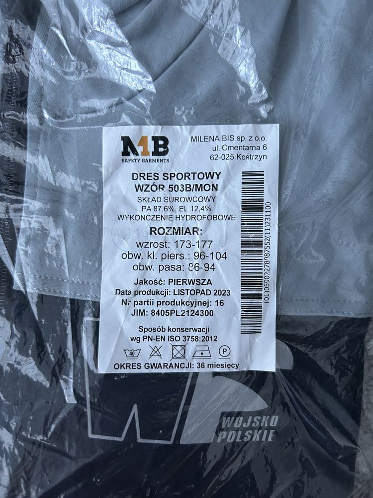 Dres sportowy wzor 503B/MON