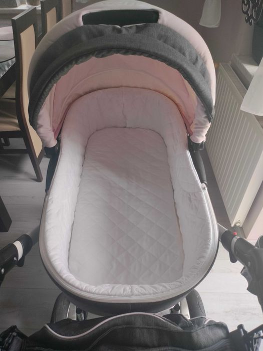 Wózek Babe Boss 3w1 – gondola, spacerówka, nosidełko + GRATISY!