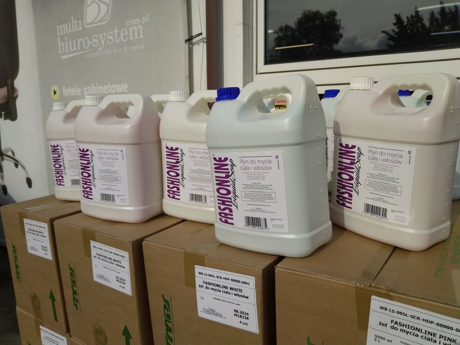 Fashionline mydło w płynie do ciała i włosów 5L