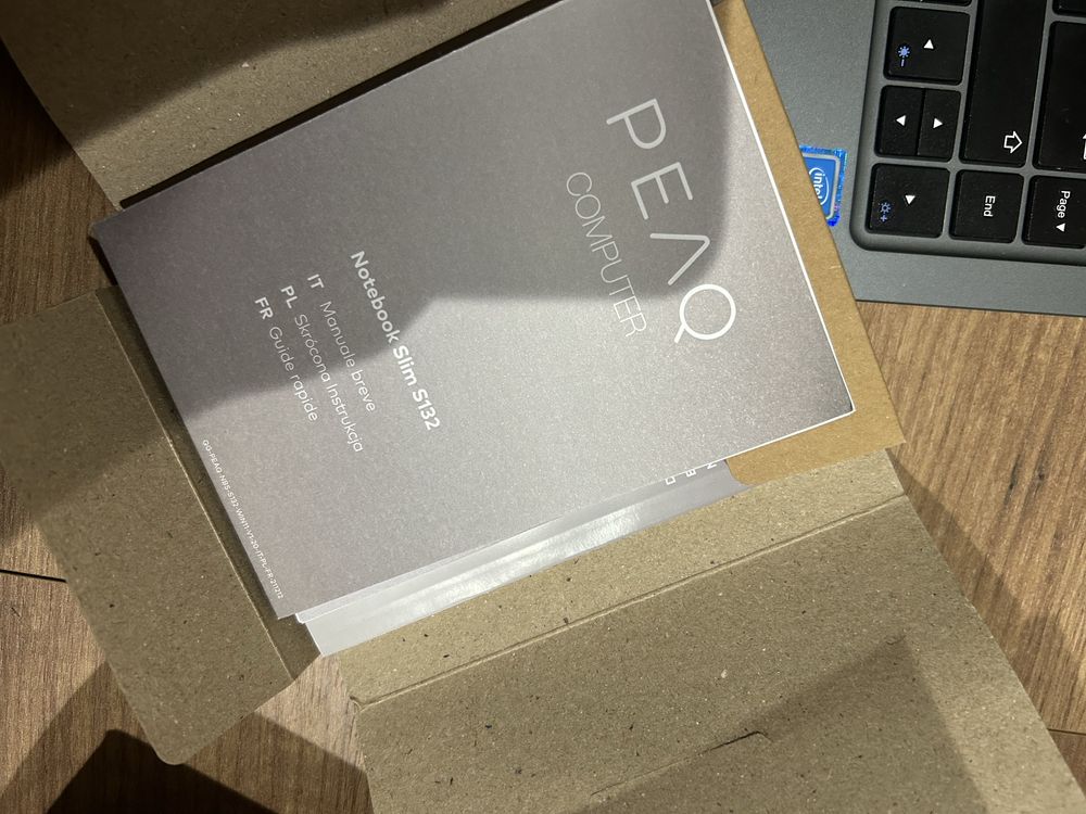 Ноутбук Peaq slim s132v 64GB