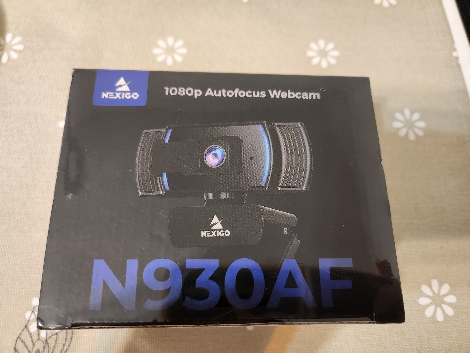 NexiGo N930AF AutoFocus kamera internetowa z mikrofonem stereo, sterow