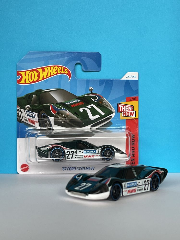 Hot Wheels Ford GT 40 Mk IV - NOVO e RARO