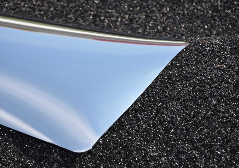 Wykładzina PCV Lustro | Połysk, odbijająca Srebrna