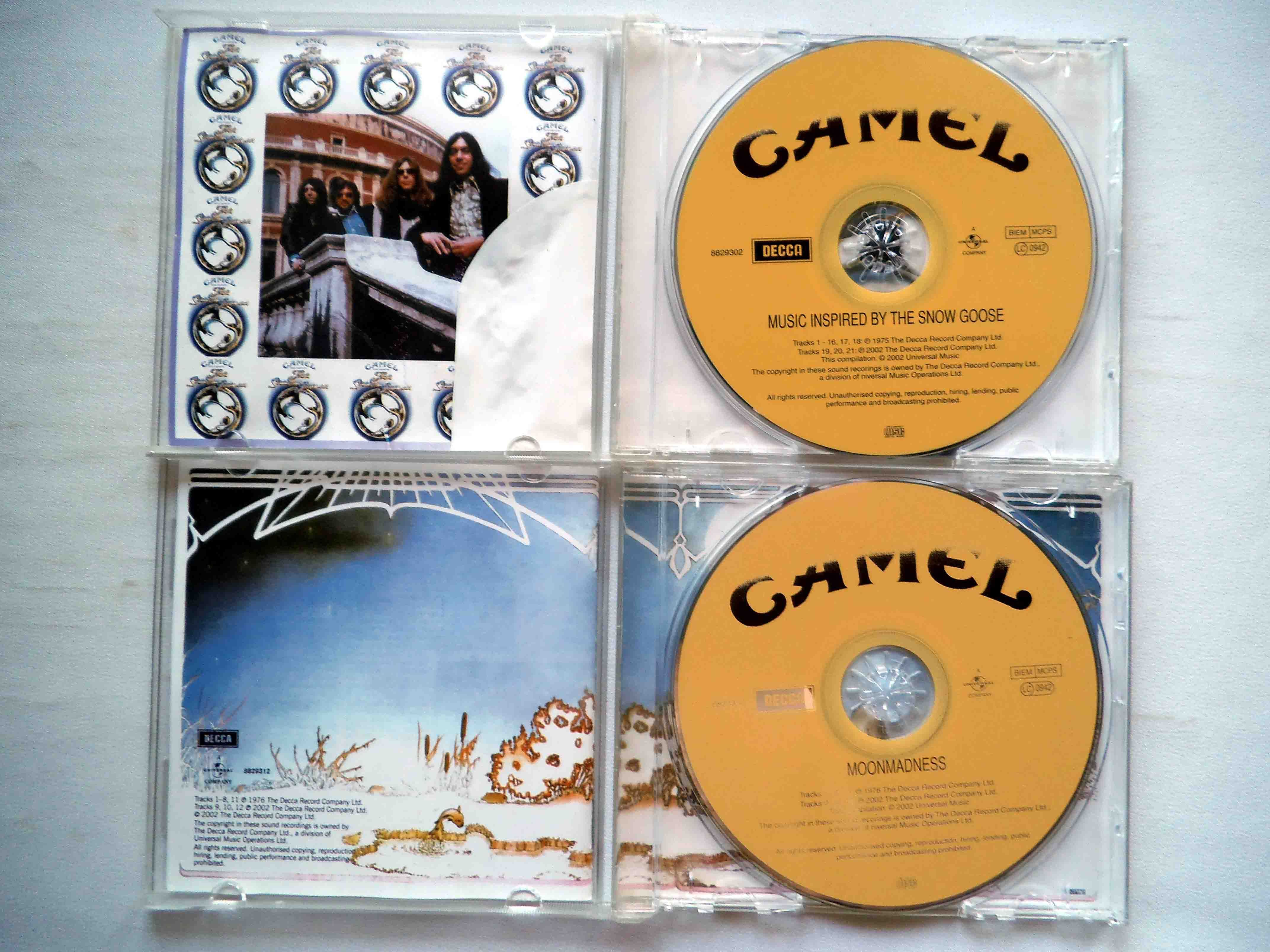 Camel 6 CD. 1975,76,77,81,2000,2002.