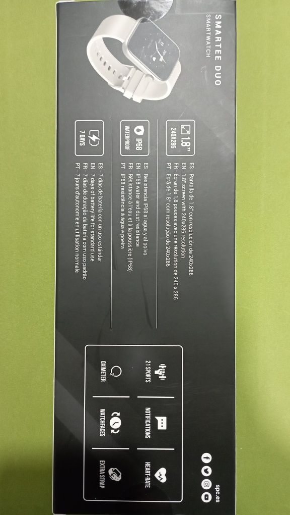 Relogio SPC Smartee Duo smartwatch