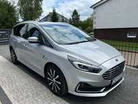 Ford S-Max 2.0 TDCI 190KM FULL LED Skóra Navi Kamery360 Alu Tempimat ACC FV VAT23