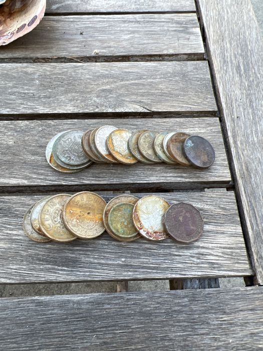 Moedas diversas