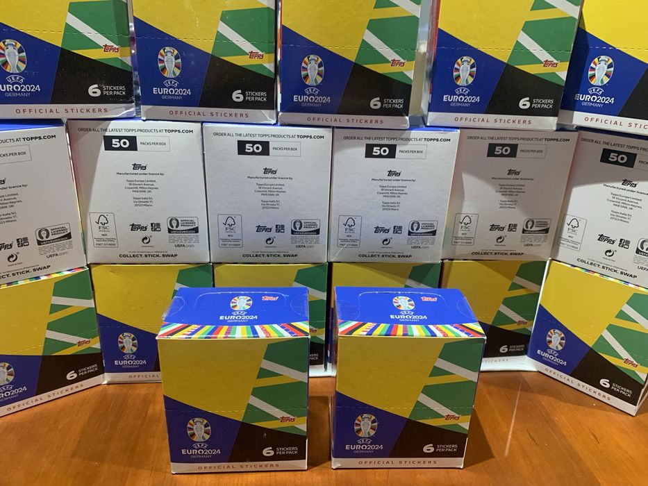 Euro 2024 caixas seladas
