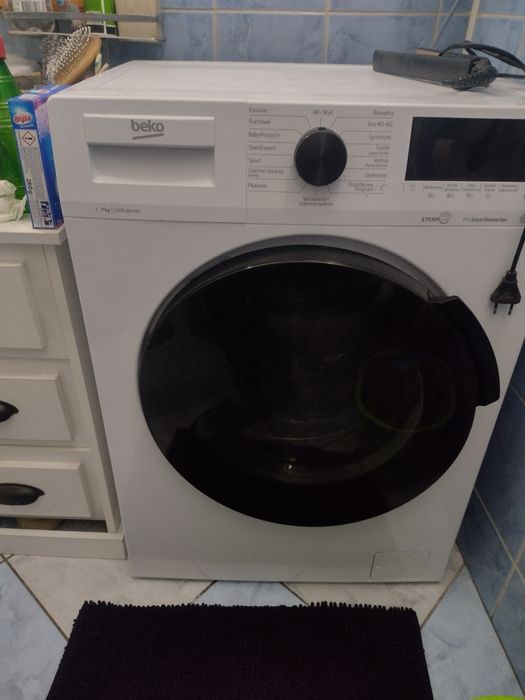 Pralka Beko na rocznej gwarancji