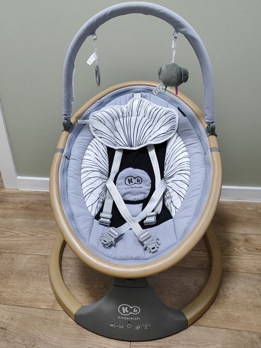 Kinderkraft elektryczny bujaczek-leżaczek LUMI 2w1