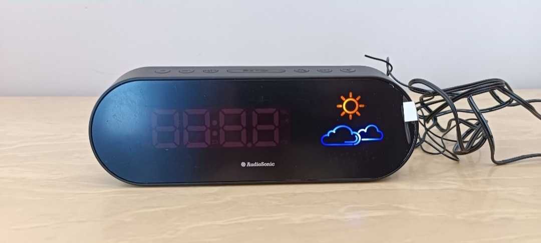 AudioSonic CL-1489 радио годинник цифровий радіоприймач