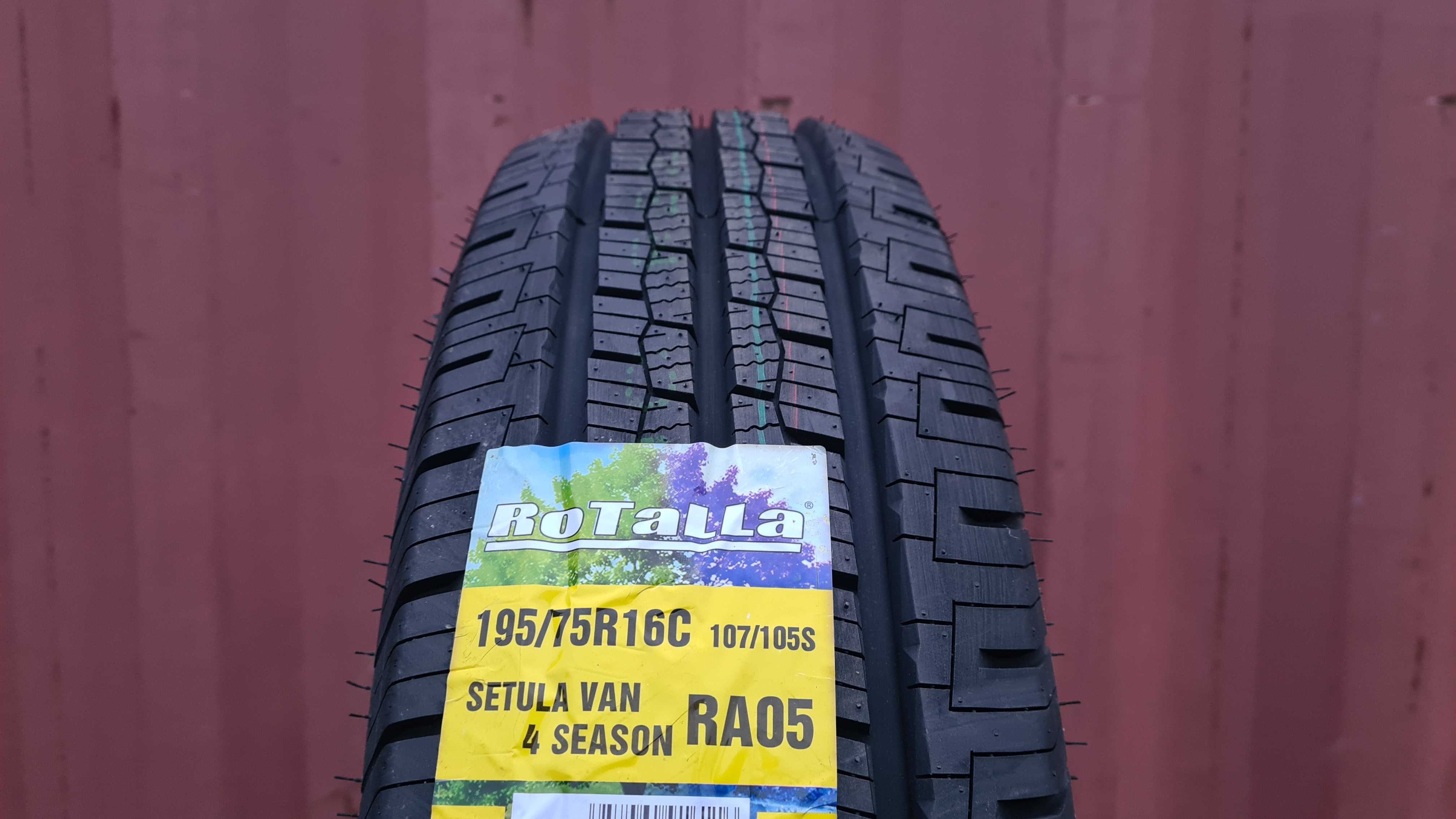 Opona Całoroczna 195/75R16C 107S Rotalla Serula Van 4 Season RA05