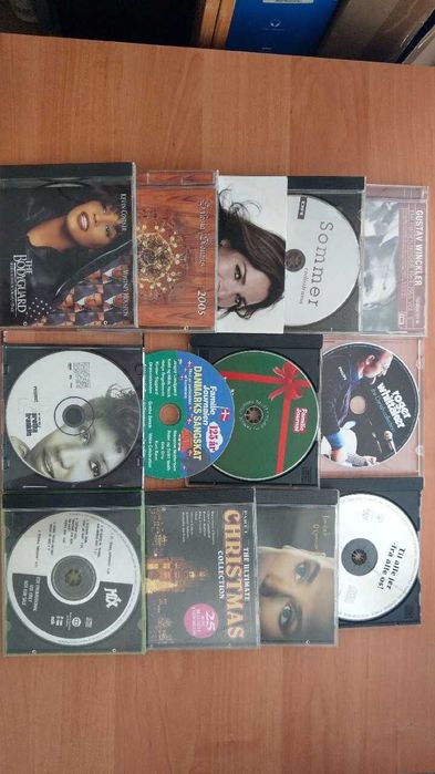 Płyty CD i DVD 21 sztuk - przeczytaj opis