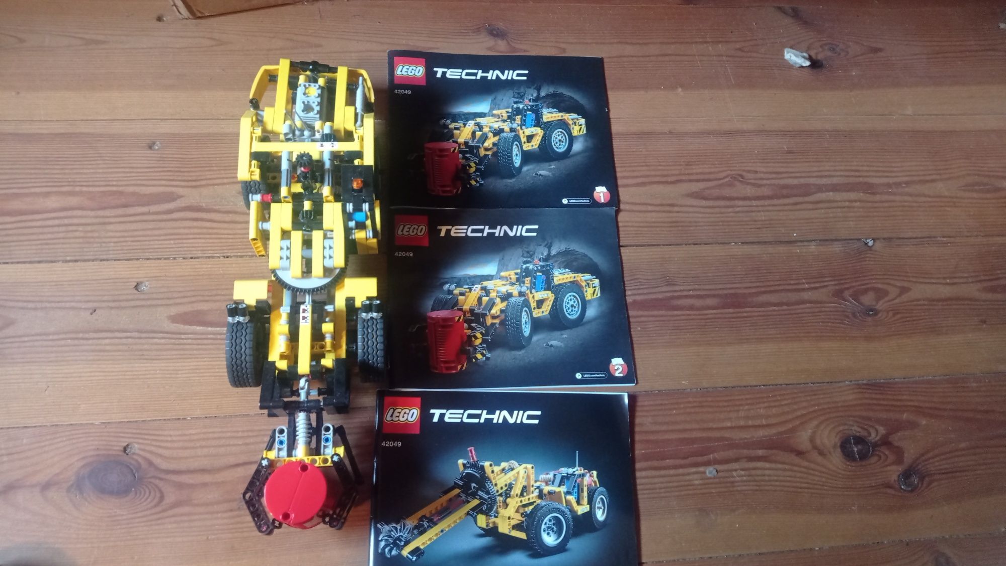 LEGO technic ładowarka górnicza