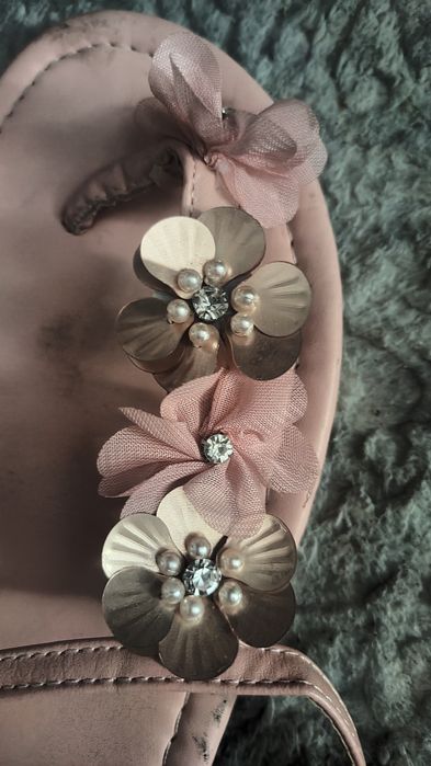 Japonki pudrowy róż rozm.41