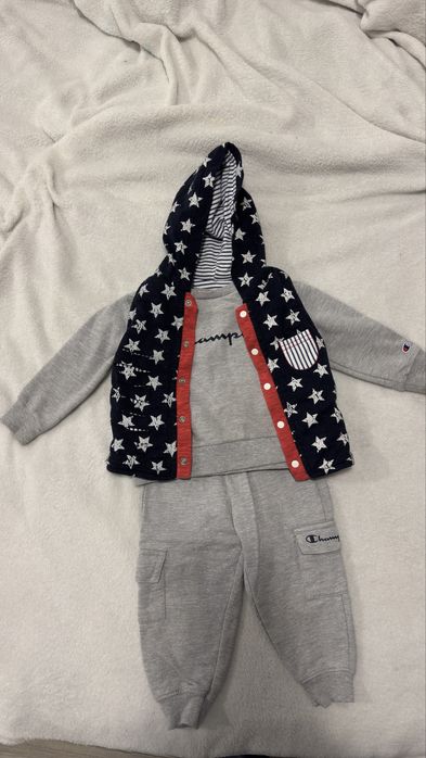 Набір, жилетка, Спортивний костюм 12 міс, 1 рік, 72-82 см