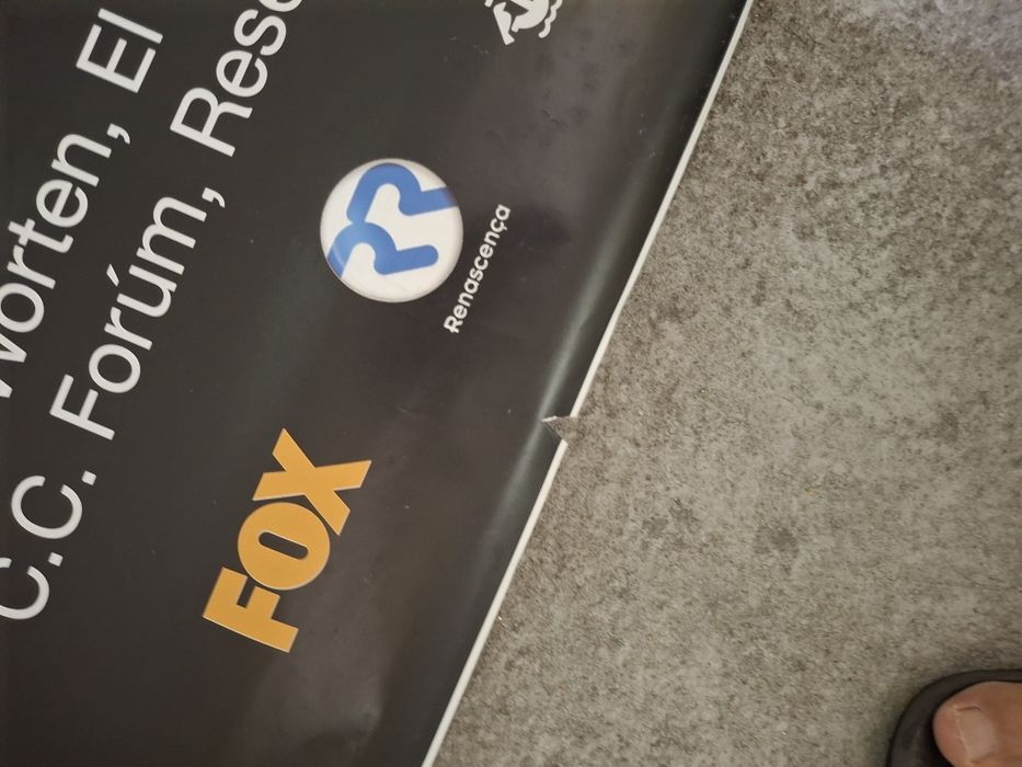 Enorne cartaz Scorpions concerto Lisboa