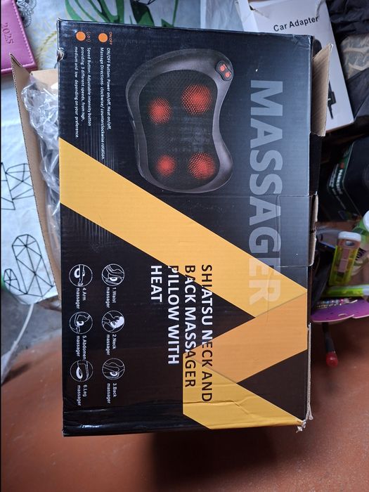 Masażer pleców szyi karku przenośny głęboko relaksacyjny