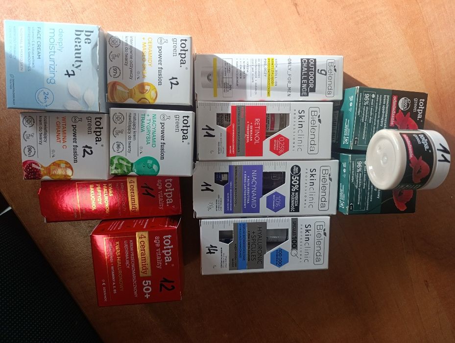 Kosmetyki do twarzy, ciala