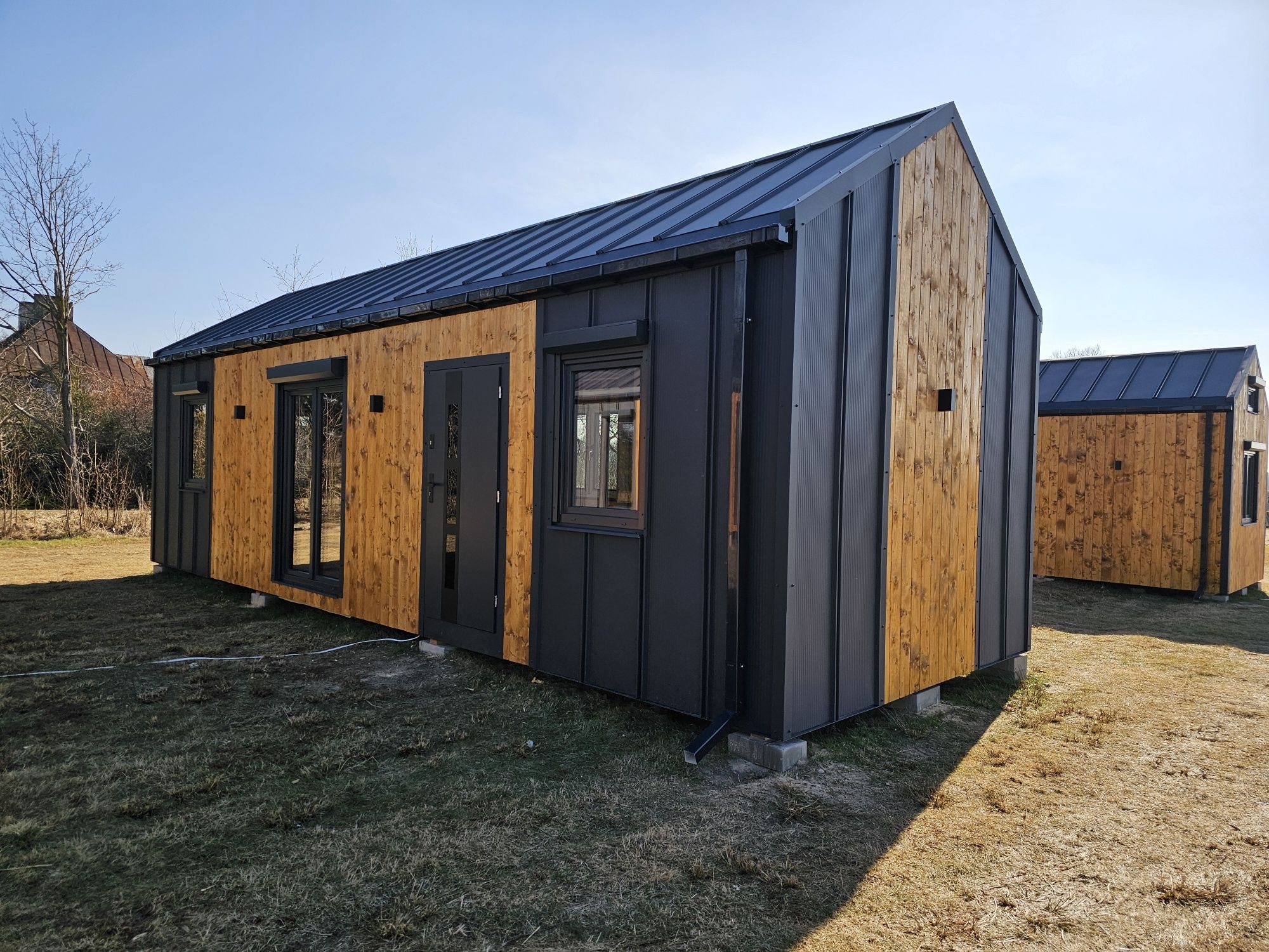 Domek mobilny tiny house 40m2 caloroczny