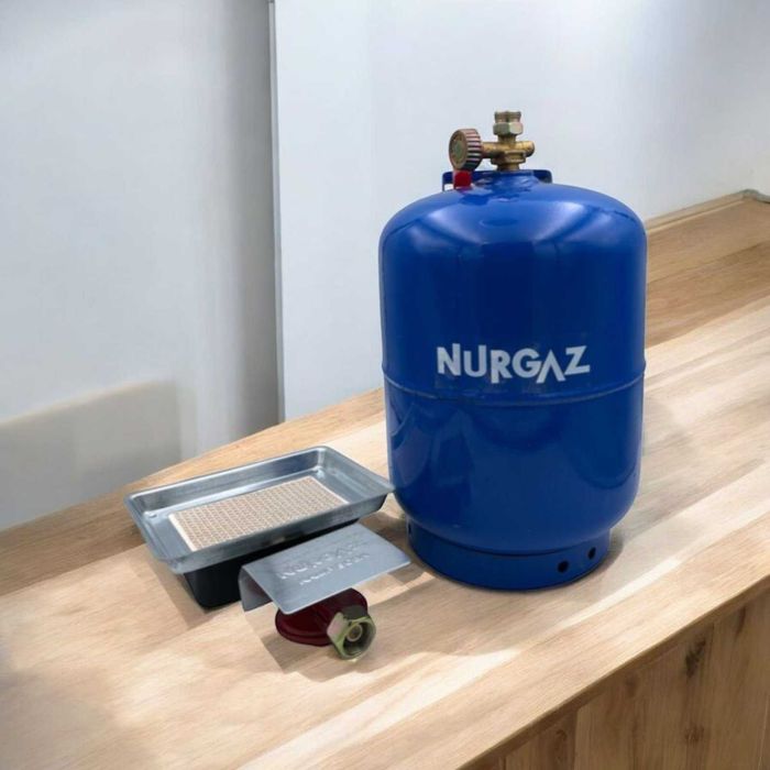 Гаряча пропозиція! НОВИЙ 12л газовий балон! обігрівач Nurgaz NG-309