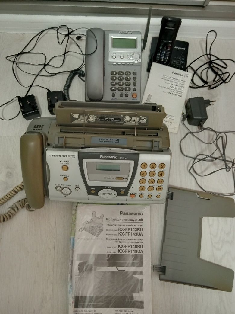 Продам стационарный телефон факс сканер
