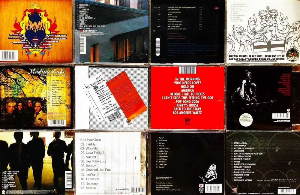 (25) Продам CD: The Rakes, Razorlight, InMe та ін.