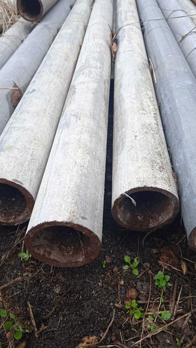 słupek rura stalowa - żelazne metalowe, słupki średnica 5cm