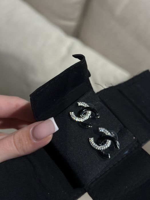 Серьги Chanel бу