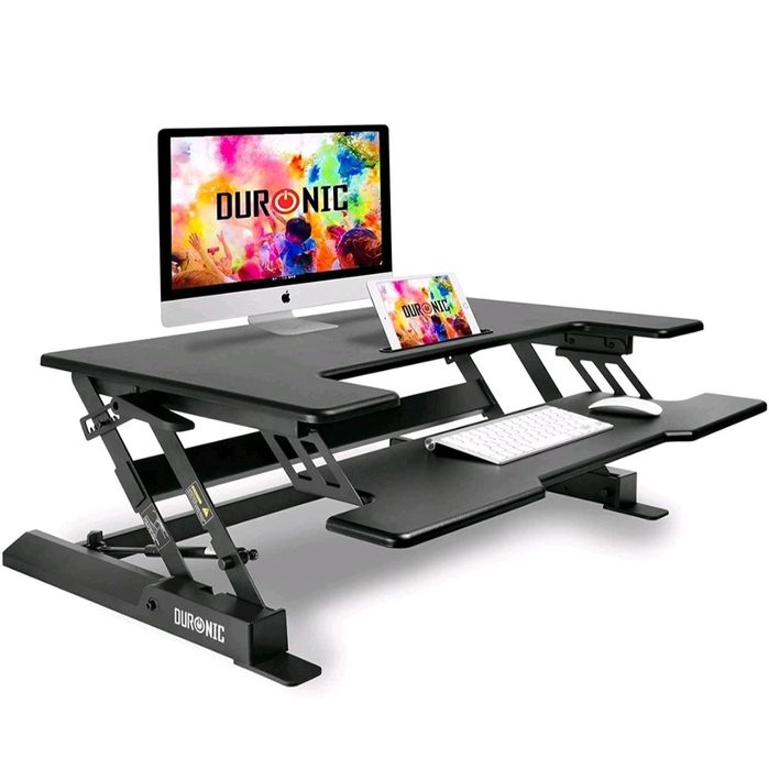 Duronic DM05D1 nakładka na biurko do pracy siedzącej - stojącej