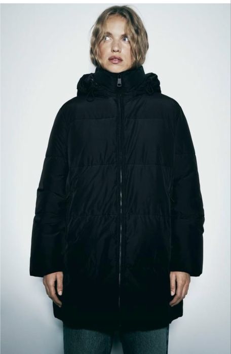 Куртка курточка пуффер пуховик XS S наповнення пух/перо