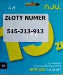 Łatwy numer, złoty numer, Starter Nju