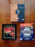 Jogos PC Big Box Dune 2 Prince of Persia Descent computador vintage