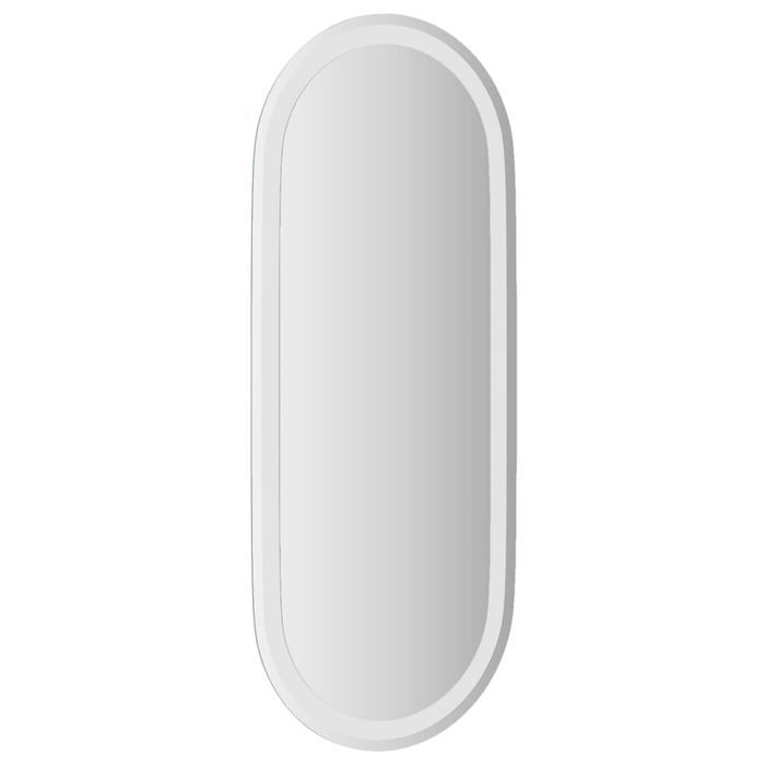 Vidaxl Lustro Łazienkowe Z Led, 90X40 Cm, Owalne