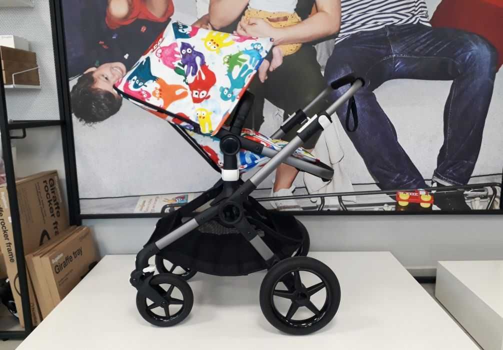 Wózek Bugaboo Fox 3 graphite / Bas Kosters - eksp