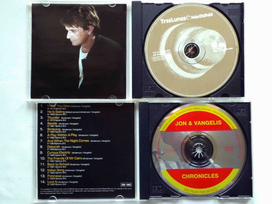 Elton John,M.Oldfield,Wakeman,Jon & Vangelis (4 CD диска).