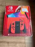 Nintendo Switch OLED model Mario Red Edition + 3 Gry