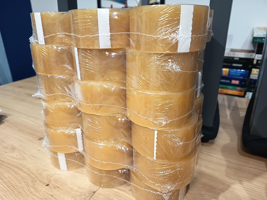 Taśma klejąca szeroka 46 sztuk