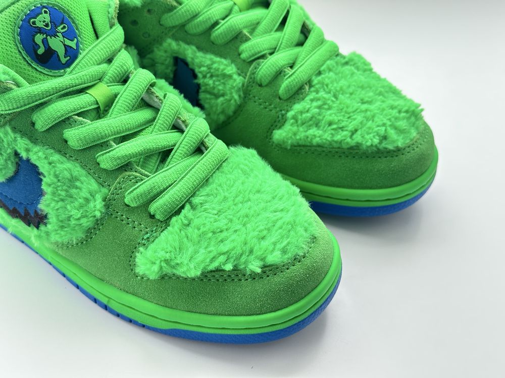 Кросівки кеди Grateful Dead x Nike SB Dunk Low Green Bear CJ5378-300