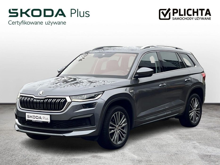 Skoda Kodiaq 2,0 TDI 200KM DSG L&K 4x4 FL Virtual Canton Hak ACC Matrix ASO FV23%